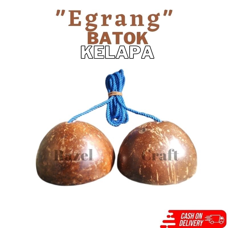 Jual Egrang Batok Kelapa, Enggrang batok kelapa, engrang tempurung ...