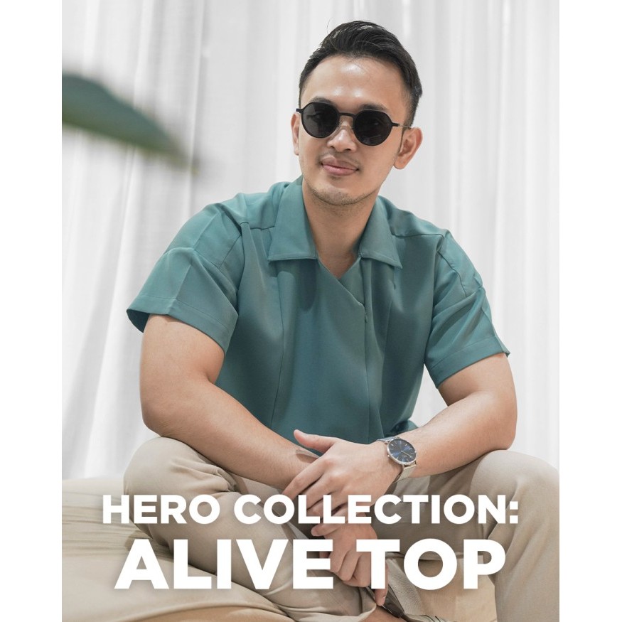 Jual SCRB - Medical Scrubs / Baju Jaga - HERO Collection ( Alive Top ...