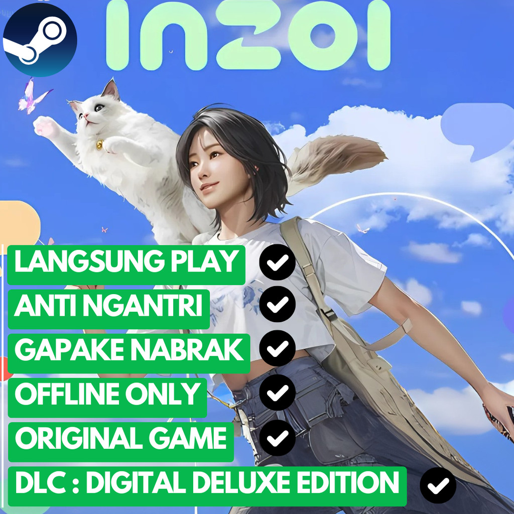 Jual INZOI PC ORIGINAL GAME STEAM | ANTI NGANTRI | FULL GARANSI ...