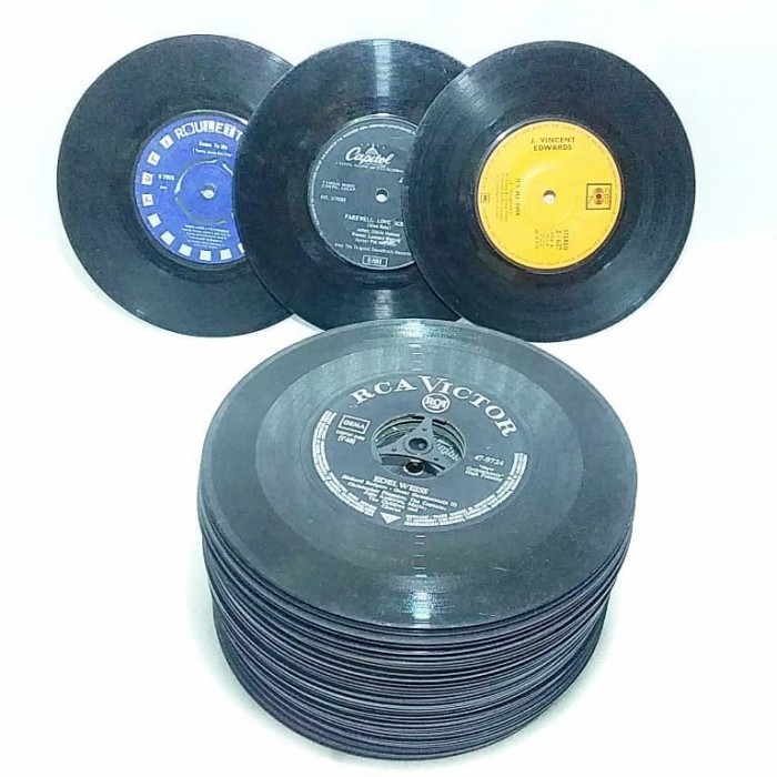 Jual Piringan Hitam 7 inch 18cm vinyl PH - bisa untuk hiasan dinding ...