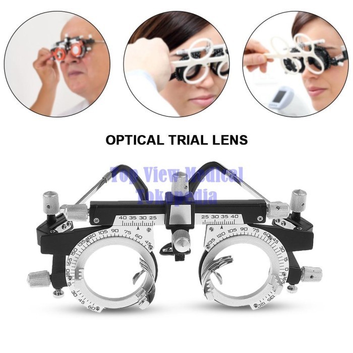 Jual TRIAL FRAME SET TRIAL LENS FRAME OPTIKAL FULL ADJUSTABLE HIGH ...