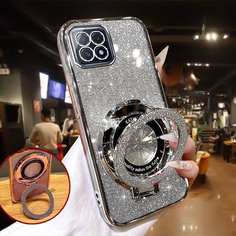 Paillettes Coque Pour Honor X8a - Étui Transparente Glitter Dessin