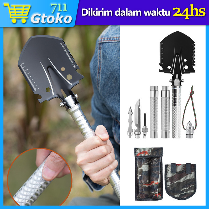 Jual Sekop Cangkul Pacul Mini Lipat Portabel Camping Multifungsi ...