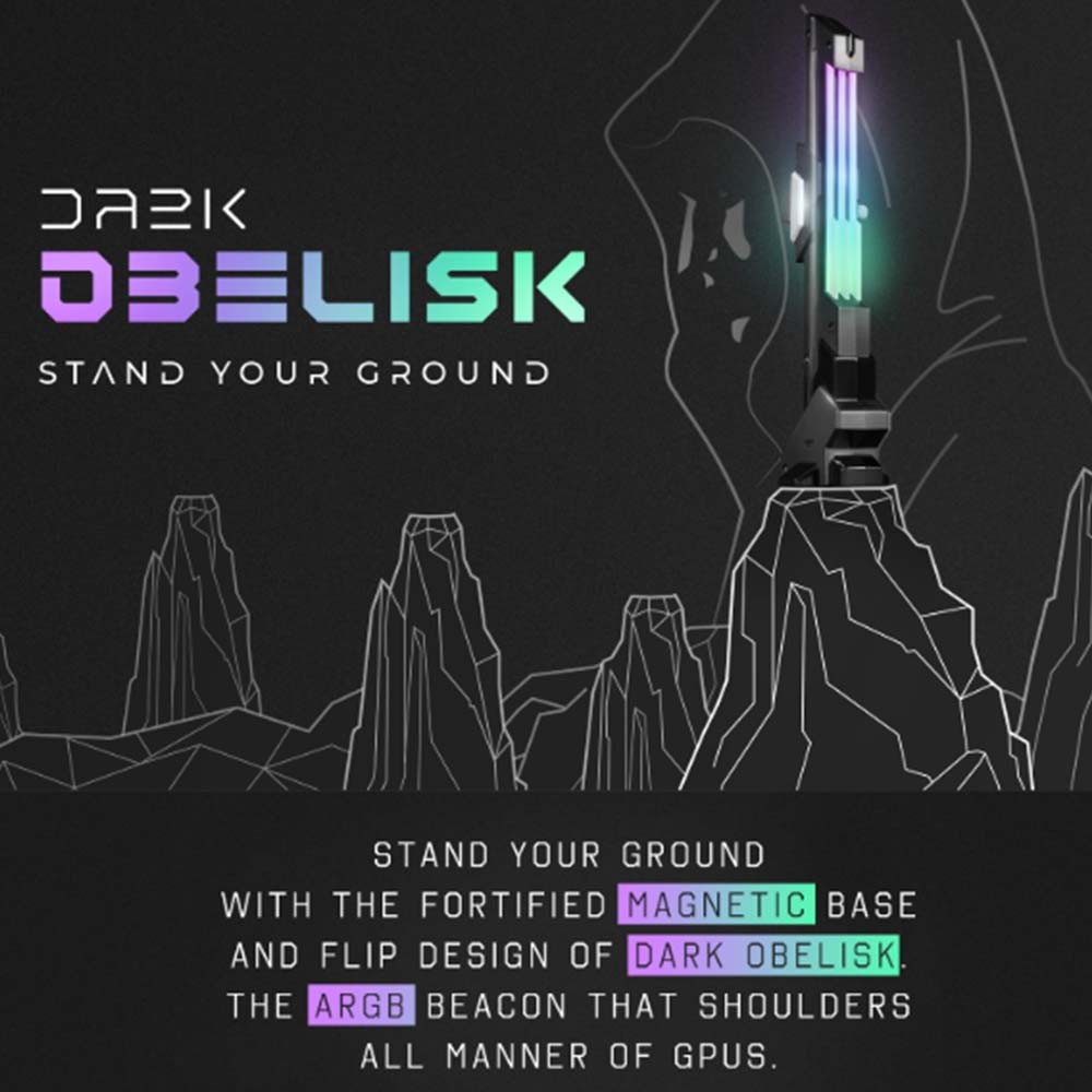 Jual GALAX KFA2 DARK OBELISK ARGB GPU HOLDER VGA STAND | Shopee Indonesia