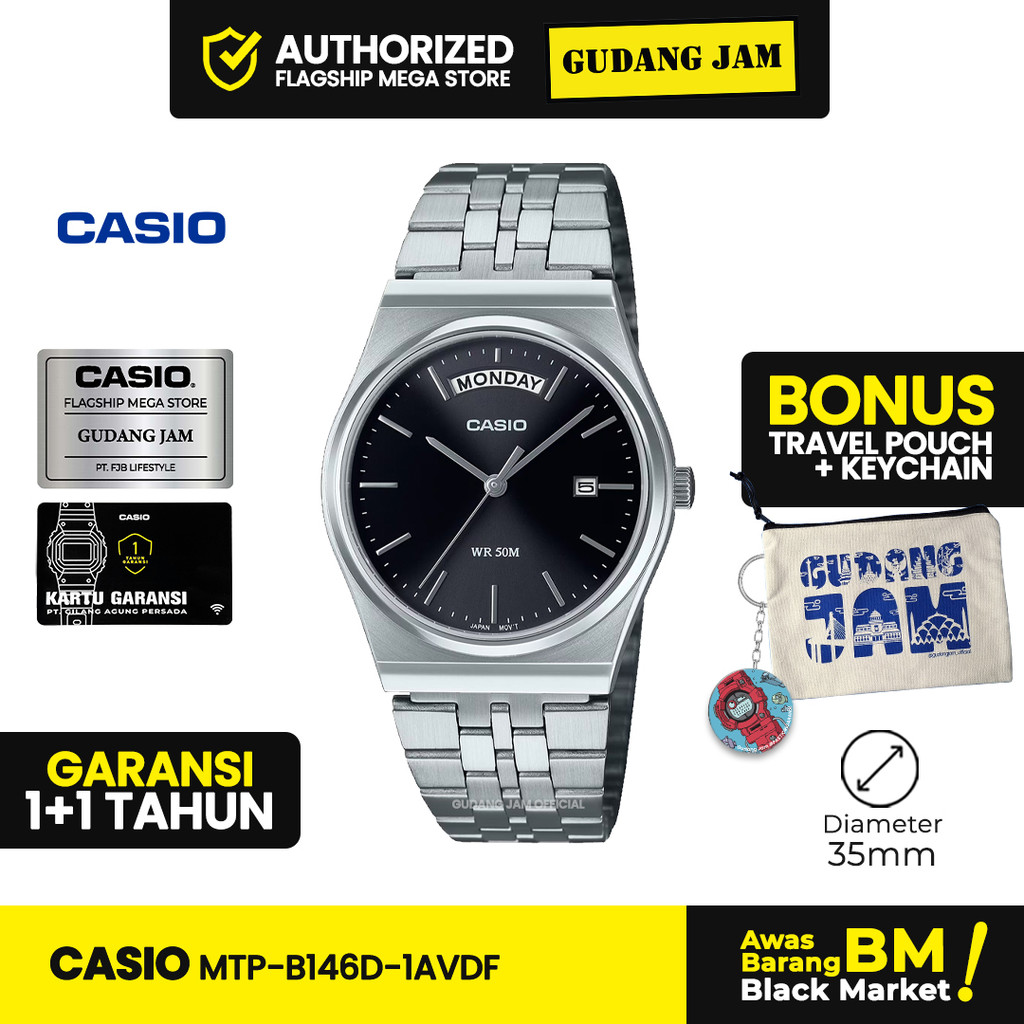 Casio MTP-B146D-1AVDF MTP-B146D-1AV MTP-B146D MTPB146D MTP B146D