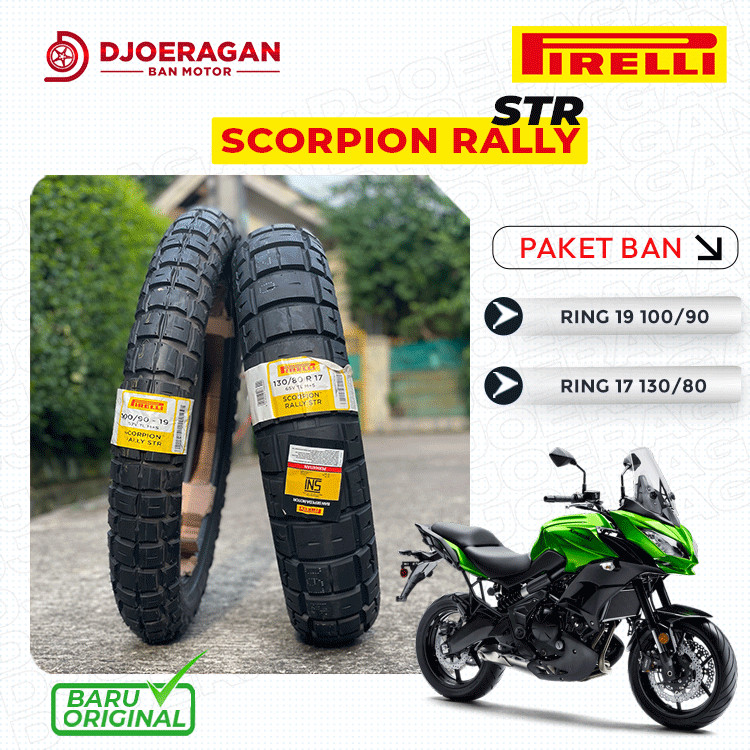 Jual Paket Ban Pirelli Scorpion Rally STR 100/90-19 130/80-17 Ban ...