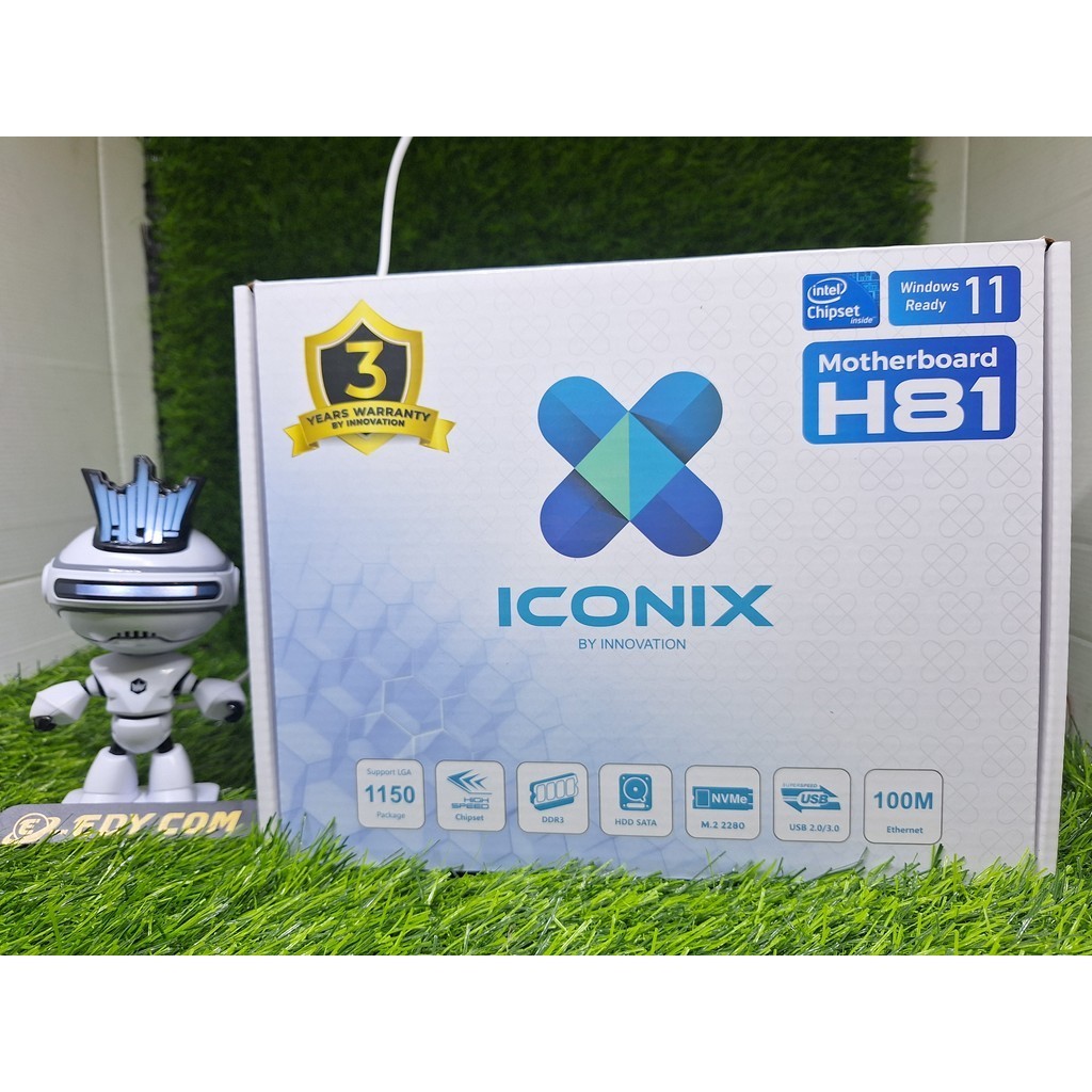 Jual Motherboard H81 Iconix H81 DA1 Slot NVMe LGA1150 Mainboard Intel ...