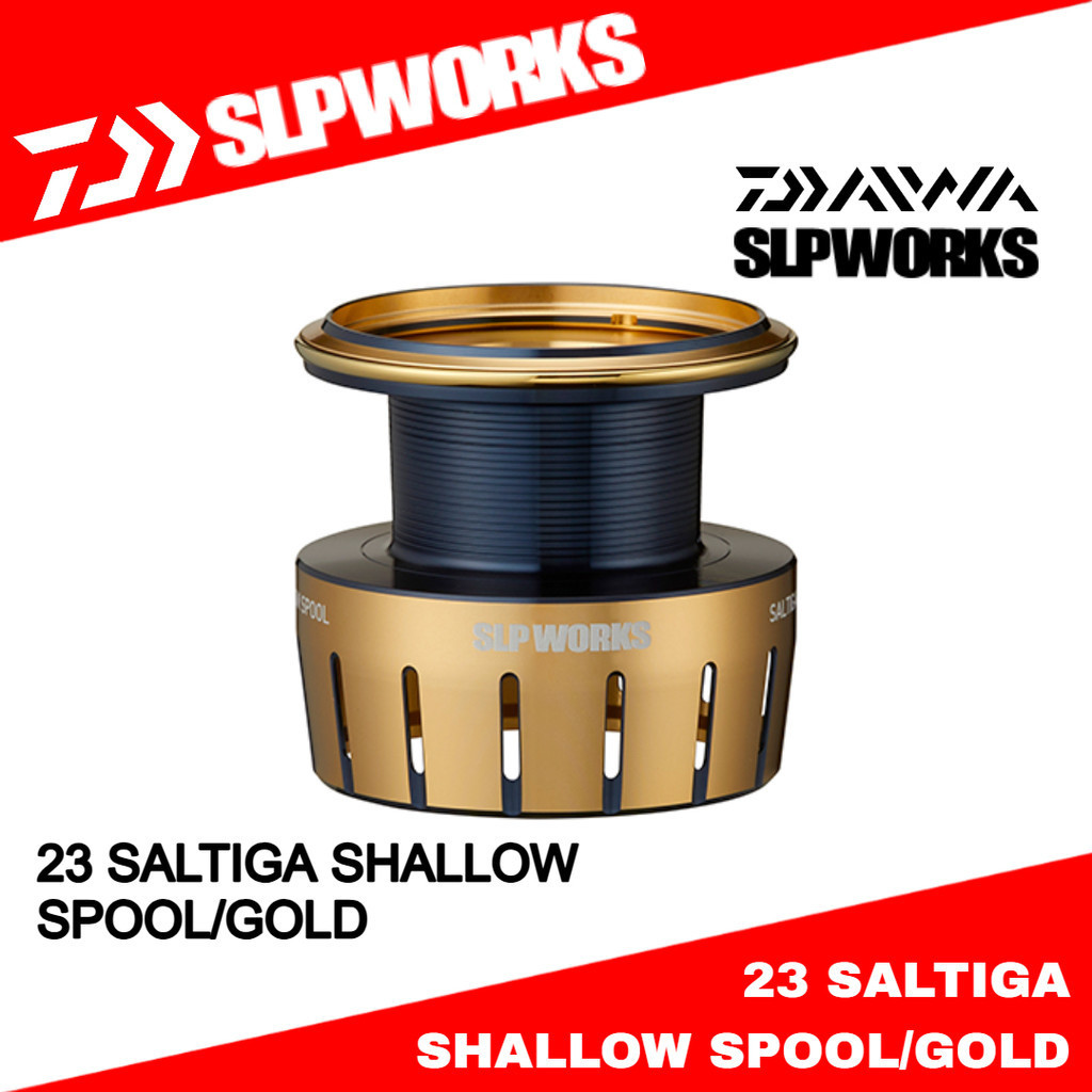 美品！ダイワ 23ソルティガ 6000H + SLPシャロースプール付属 ダイワ・SLPワークス純正】23ソルティガ シャロースプール