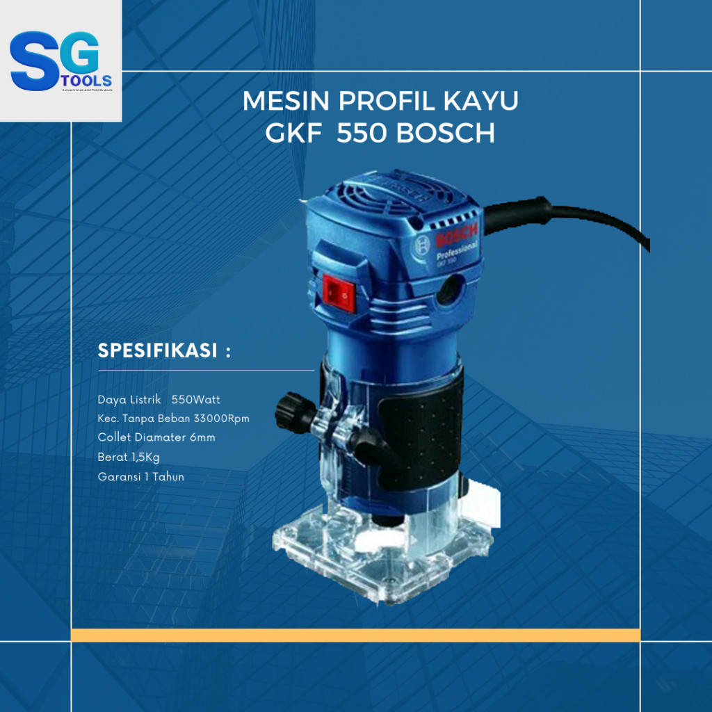 Jual Mesin Profil Kayu Bosch Router Gkf Shopee Indonesia