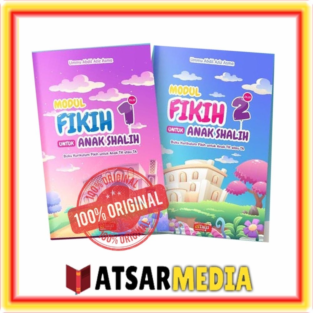 Jual Buku Modul Fikih Untuk Anak Shalih Attuqa Pelajaran Fiqih TK RA ...
