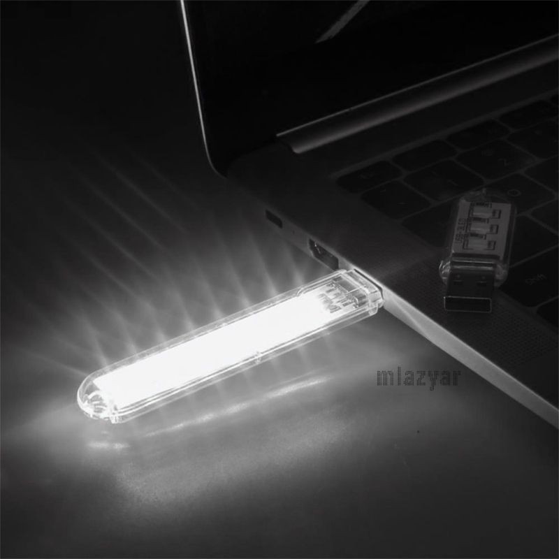 Jual Lampu USB Mini LED Stick 3/8 LED Emergency Lamp Reading Lamp Mia ...
