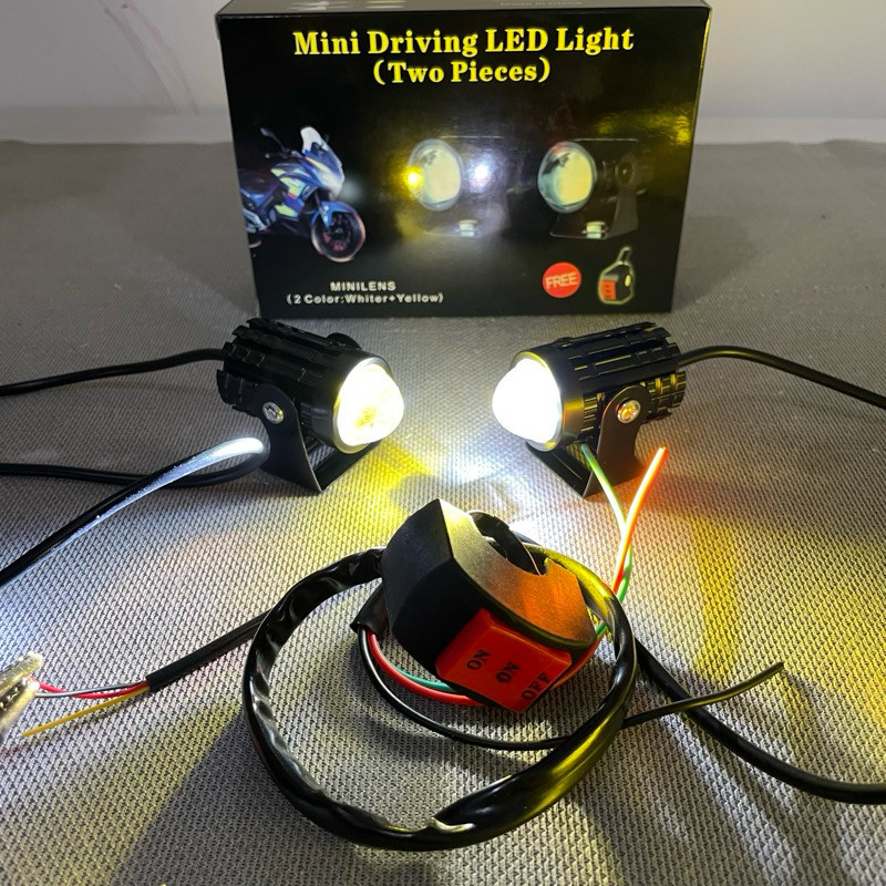 Jual LAMPU LED LASER MINI DRIVING D2 D3 WATERPROOF | Shopee Indonesia