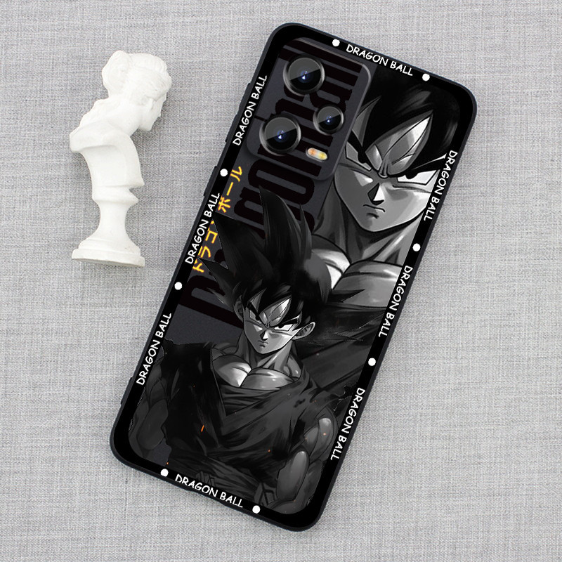 Custodia Anime Per Xiaomi Redmi Note 11 Pro (4G/5G) - Dragonball Z Super Saiyan Goku, 2 Pezzi, TPU Antiurto - 2