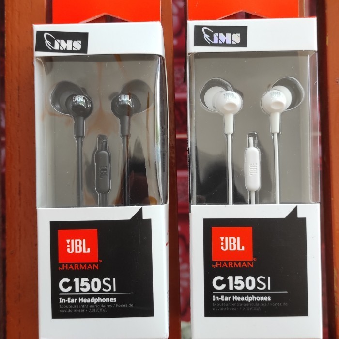 Jual JBL C150SI Original Garansi Resmi - Earphone Cable With Mic ...