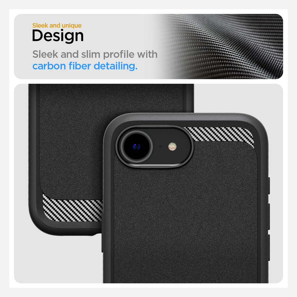 Jual SPIGEN Case for iPhone 17e 16e Rugged Armor MagFit Carbon Soft ...