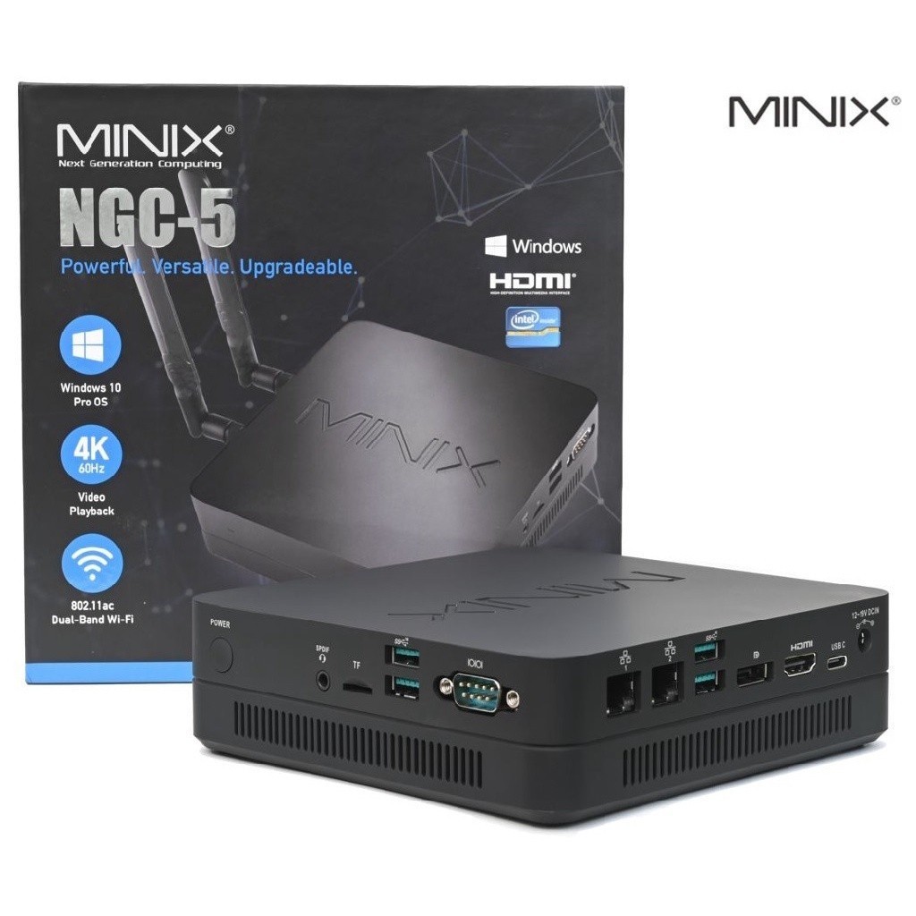 GROSIRUNIK99 MINIX NEO NGC-5 - RAM 8GB ROM 256GB Mini PC Windows 10 Pro 64-bit