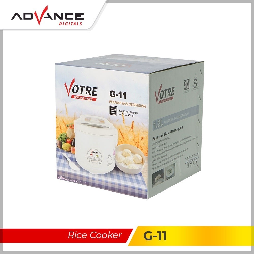 Jual ADVANCE - Votre G-11 Rice Cooker Elektrik 1.2L 350 W Penanak Nasi ...
