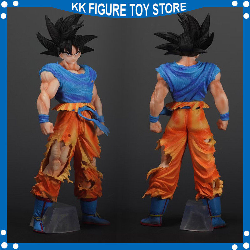 Action Figure Dragon Ball Z Goku SS3 29cm - Statua Da Collezione Con Shenron - Nuova