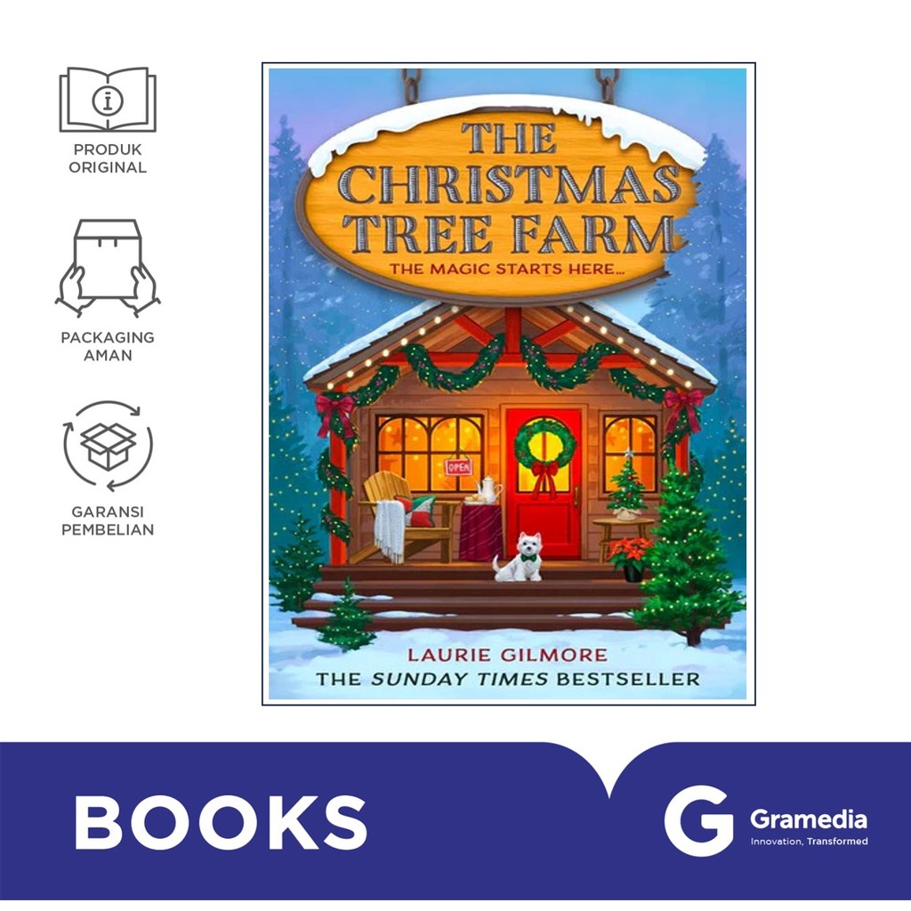 Jual The Christmas Tree Farm (Dream Harbor #3) ( LAURIE GILMORE ...