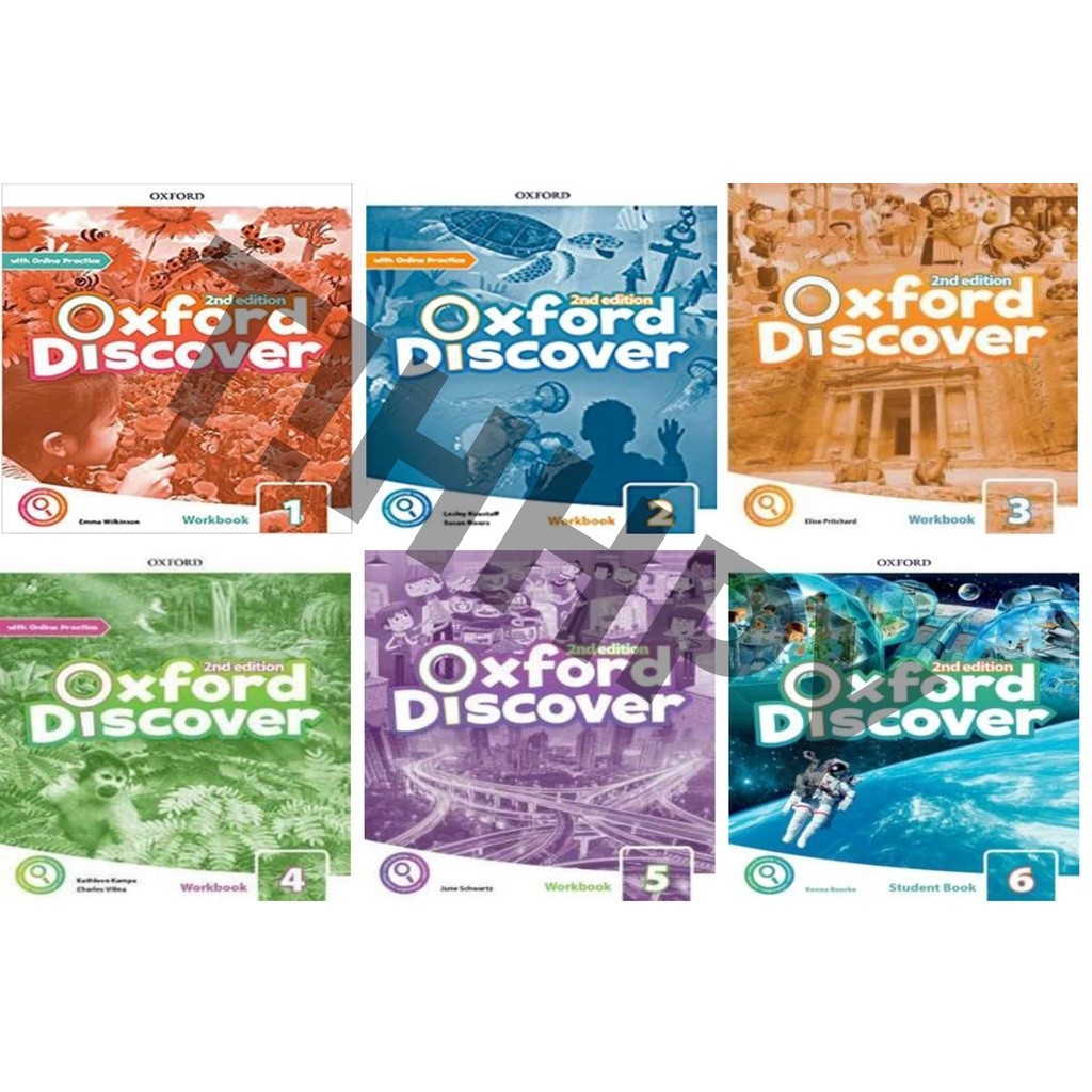Jual Buku Oxford Discover 1 2 3 4 5 6 Workbook / 2nd Edition / Black ...