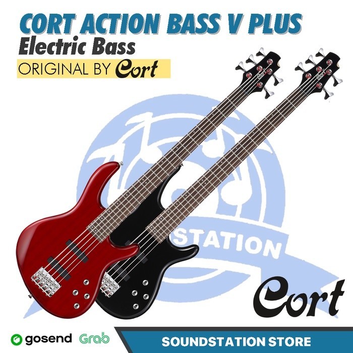 Jual CORT Action Bass V Plus 5 strings Electric | Listrik Elektrik ...