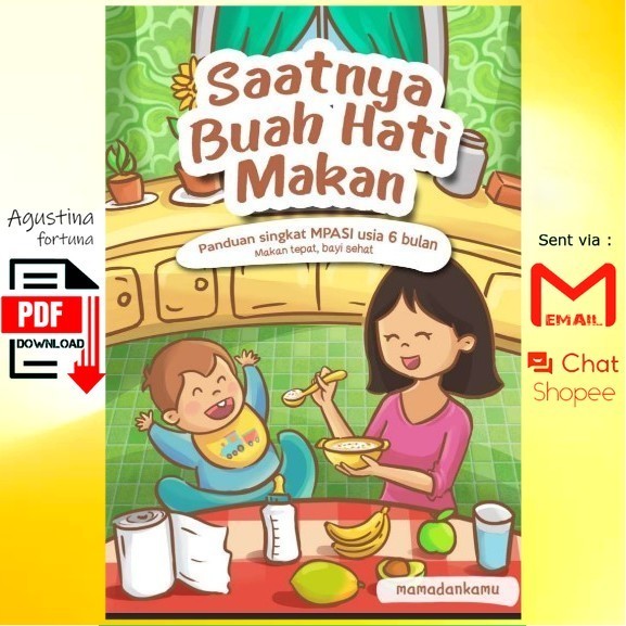 Jual Saatnya Buah Hati Makan ( B.Indonesia ) | Shopee Indonesia