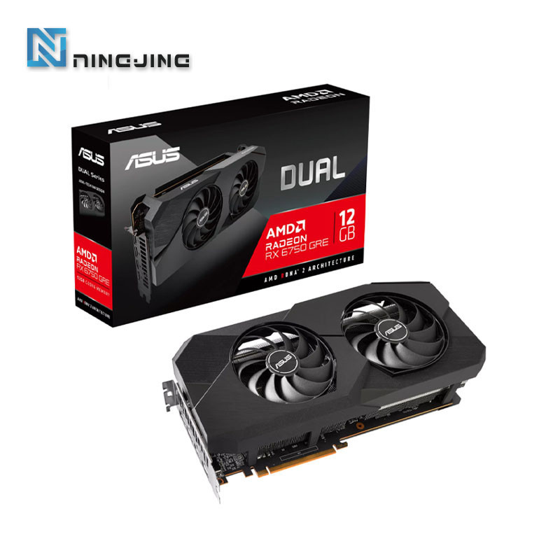 Jual ASUS DUAL-RX6750GRE-12G-V2-GAMING New AMD Radeon RX 6750 GPU GDDR6 ...