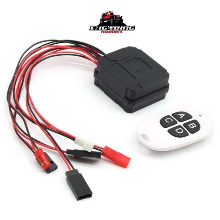 Jual PART REMOTE CONTROL Modul Winch dan Lampu RC Adventure 1/10 1/12 ...