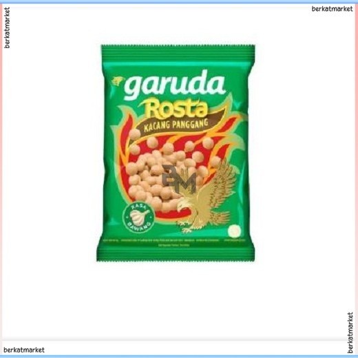 Jual SNACK GARUDA ROSTA KACANG PANGGANG RASA BAWANG 100G KACANG OVEN ...