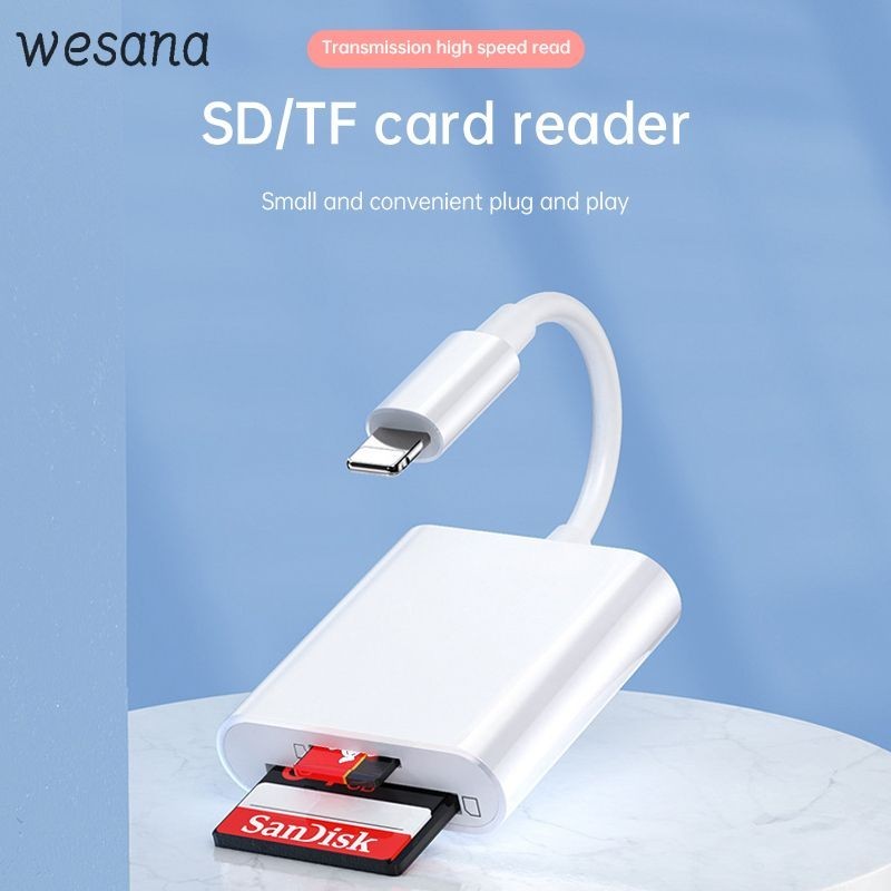 Jual 2 in 1 OTG Type-C Micro SD/TF Card Reader Data Reader Cable Card ...