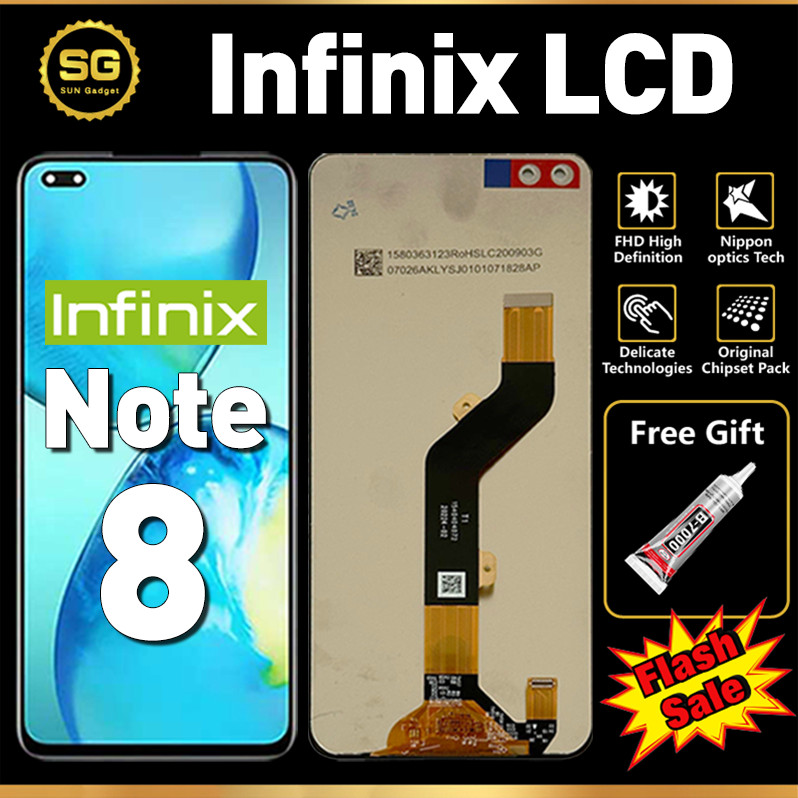 Jual LCD Infinix Note 8 Original Touchscreen hp Infinix Note 8 fullset ...