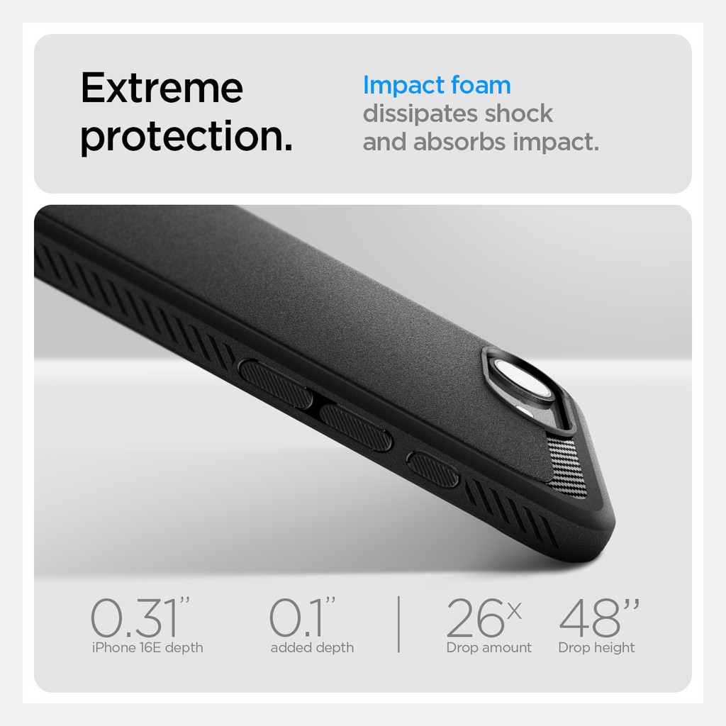 Jual SPIGEN Case for iPhone 17e 16e Rugged Armor MagFit Carbon Soft ...