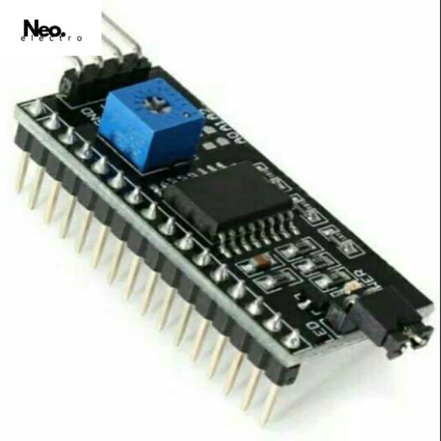 Jual I2C LCD 1602 16X2 2004 20X4 IIC interface display arduino Uno nano ...