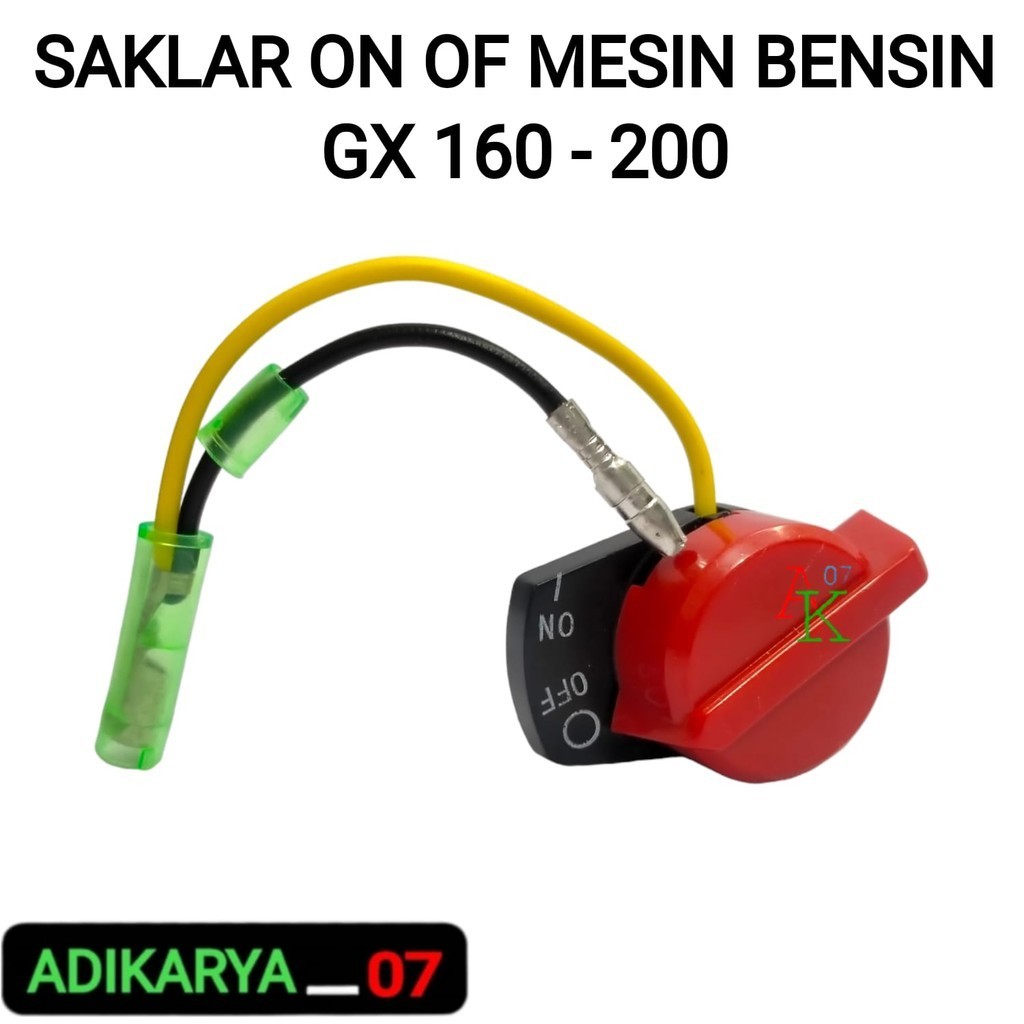 Jual Saklar On Off Switch Mesin Pengerak Honda GX160 GX220 GX200 GX270 ...