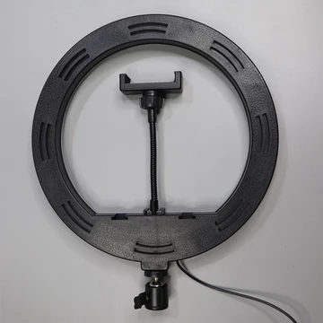 Lampu Ring Light 120 LED 10W Dimmable 2700 7000K 10Inch