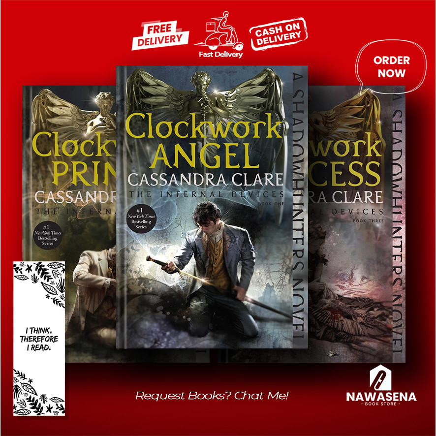Jual Clockwork Angel | Clockwork Prince | Clockwork Princess | The ...