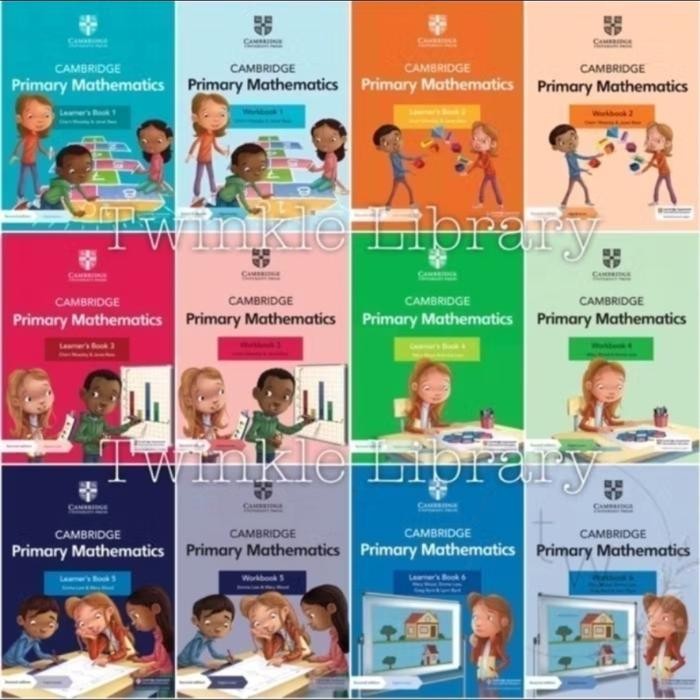 Jual Buku Cambridge Primary mathematics 1 2 3 4 5 6 Learner's Book ...