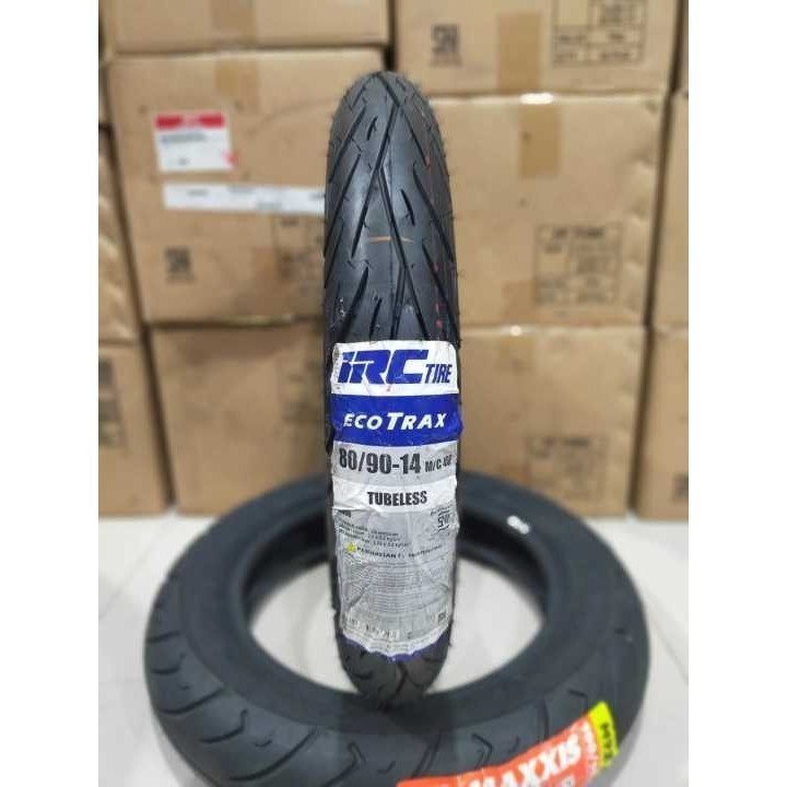 Jual Paket Ban Motor Matic IRC ECOTRAX 80/90 - 90/90 Ring 14 Tubeless ...