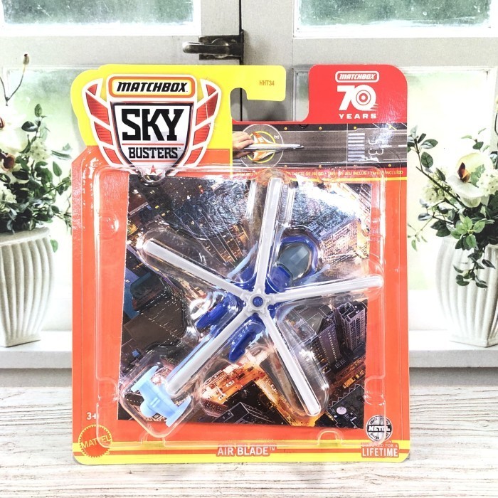 Matchbox Sky Busters Air Blade – 70 Jahre Edition, Spielzeugflugzeug, Hergestellt In Thailand