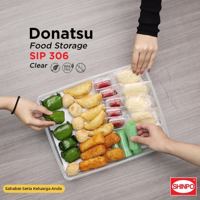 Jual MICTON Shinpo DONATSU Kotak Donat Kue Roti Gorengan Risol Mayo ...