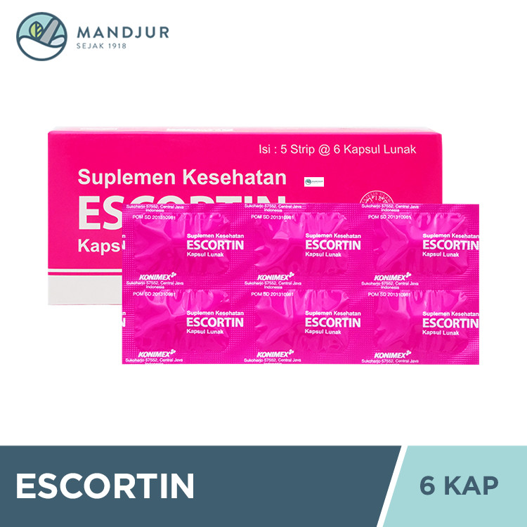 Escortin 6 Kapsul - Memelihara Kesehatan Tubuh