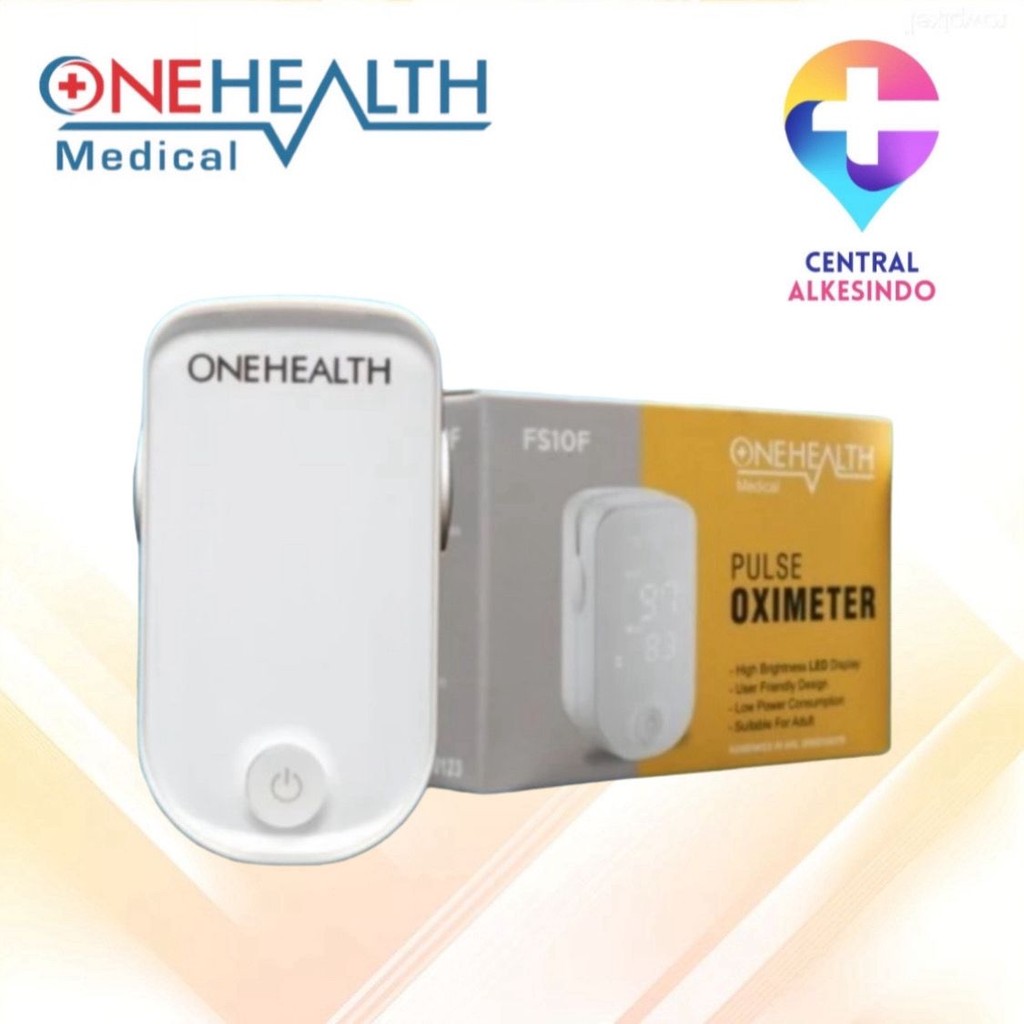 Jual Pulse Onehealth OH-10F Oximeter Finger Pulse Central Alkesindo ...