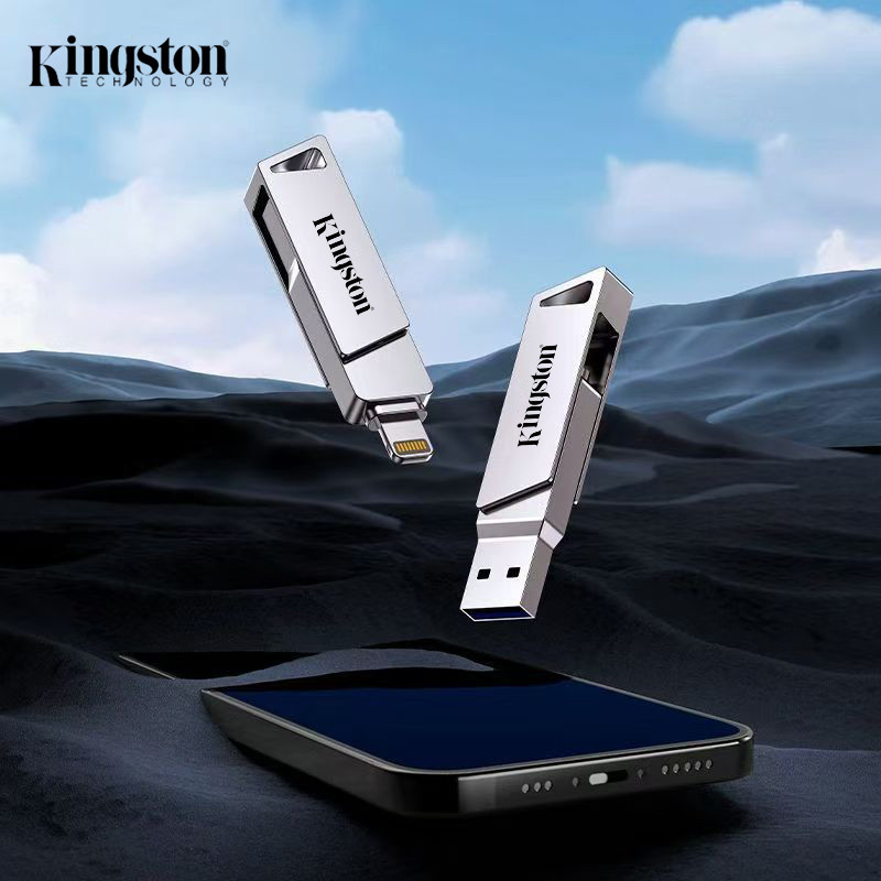 Jual flashdisk 2 in 1 IOS OTG USB Flash Drive 512GB/1TB/2TB Rotation ...