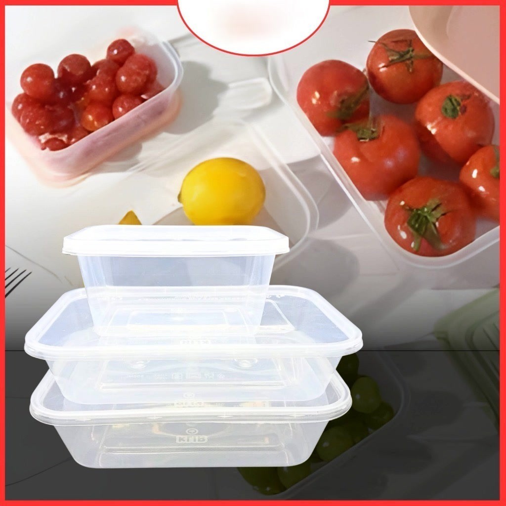 Jual THINWALL PERSEGI PANJANG FOOD CONTAINER TAKEAWAY BOX ANTI PANAS ...