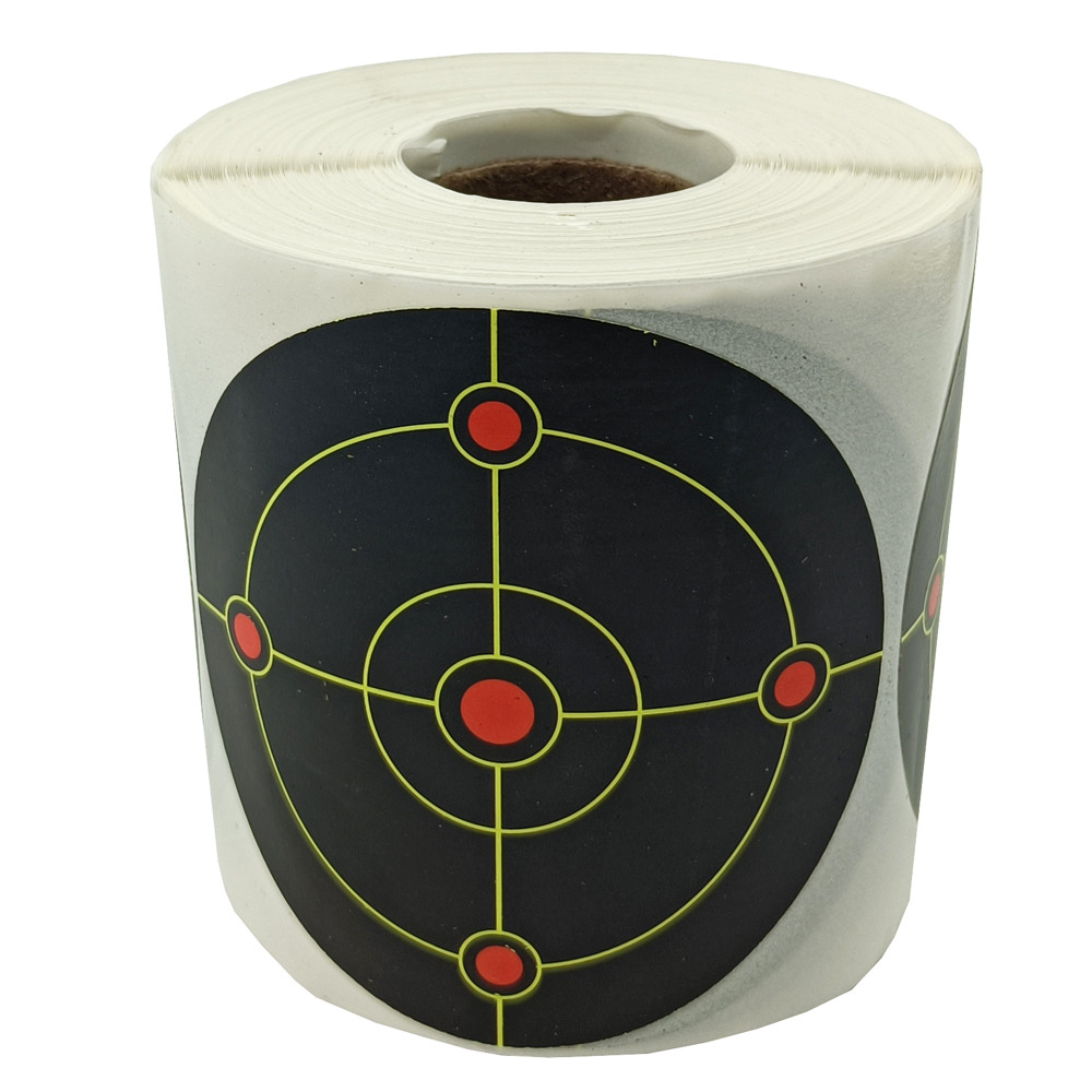 Jual 3 Inch X 250 Pcs Splatter N Color-impact Shooting Target Paper ...