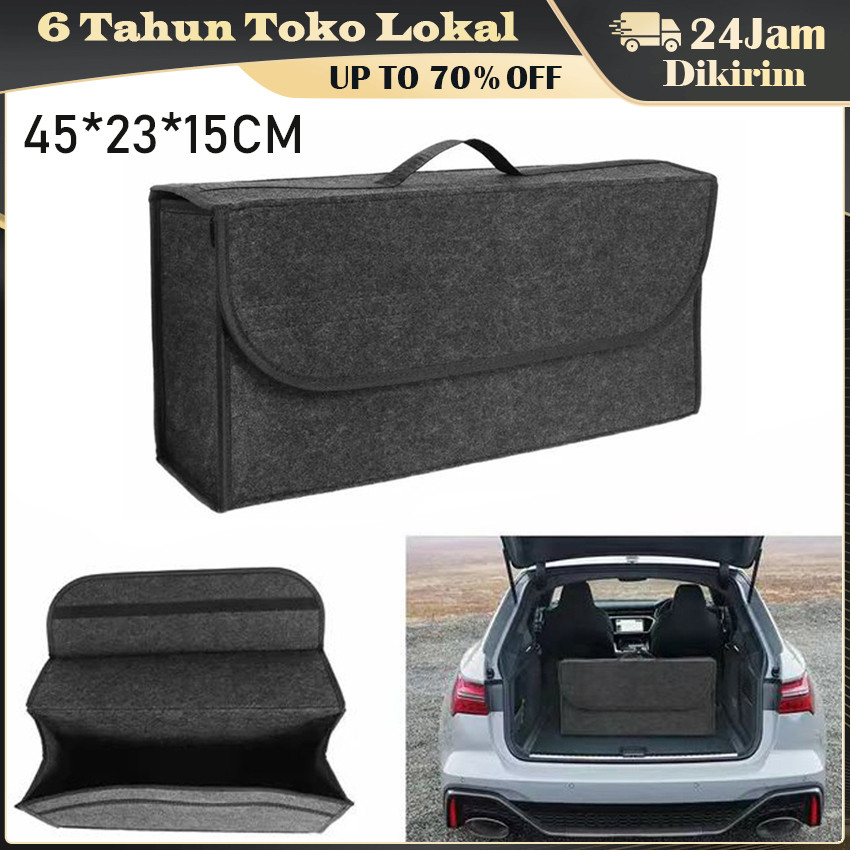Jual Box Bagasi / Tas Penyimpanan Mobil / Tas Kotak Organizer Bagasi ...