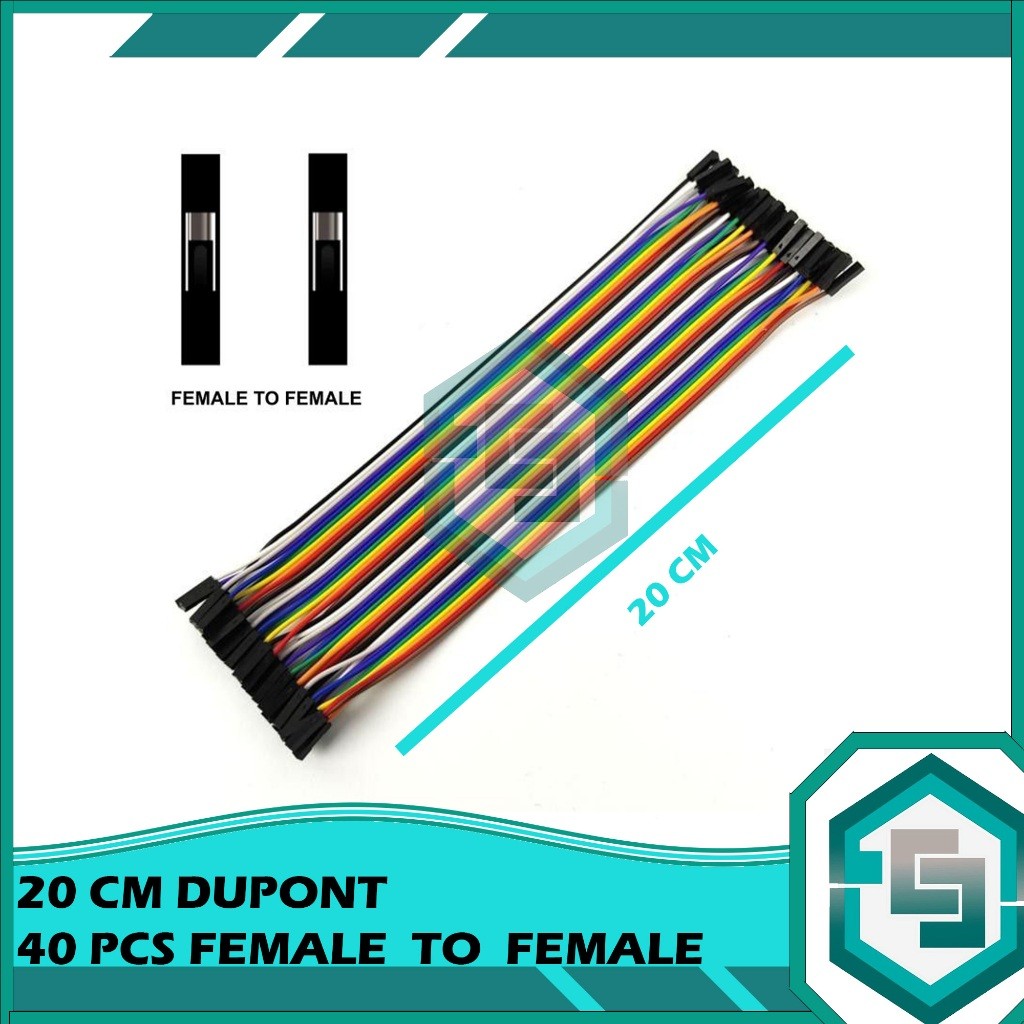 120 Stück Jumper Wire, Dupont Kabel 20cm 40 Pin, 40 Male Male, 40 F M, 40 Female Female, Steckbrücken für Raspberry Pi Arduino Breadboard, Flexible Steckbrückenkabel für Elektronikprojekte