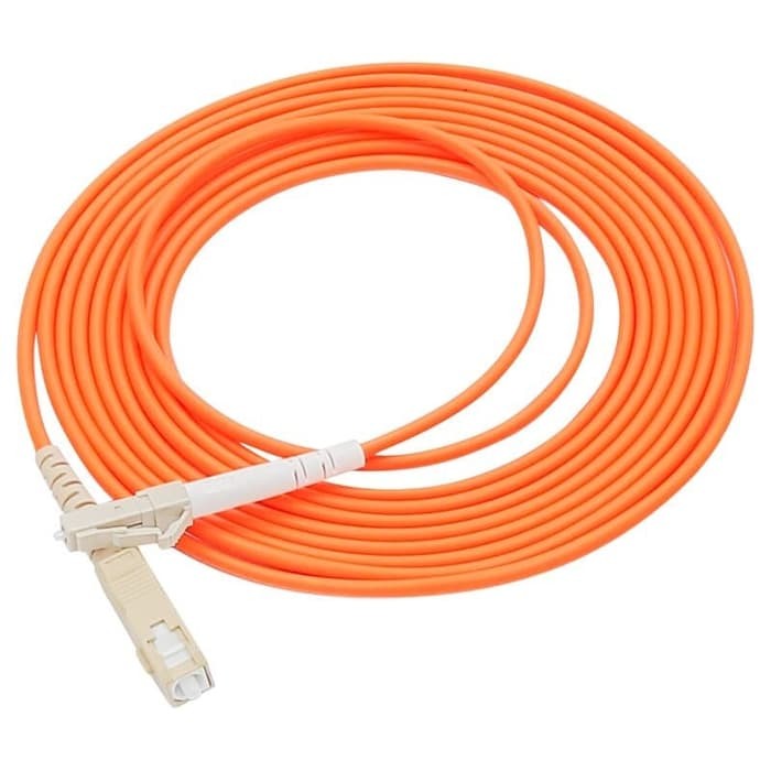 Jual SC LC simplex 5 meter multimode 50/125um patchcord fiber optic ...
