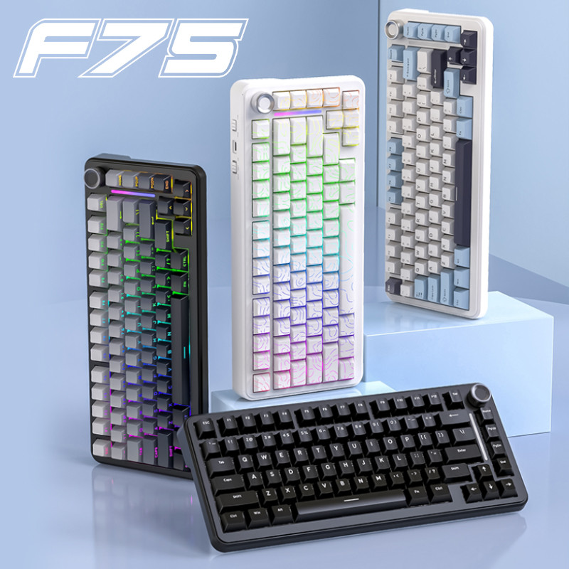 Jual 75% Hot Swap Gaming Keyboard AULA F75 Same Model FREEWOL F75 ...
