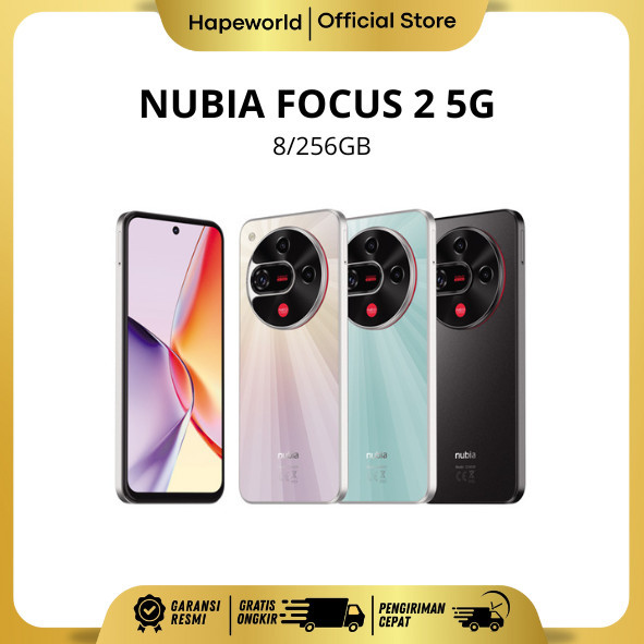 NUBIA FOCUS 2 5G (8/256GB) - GARANSI RESMI